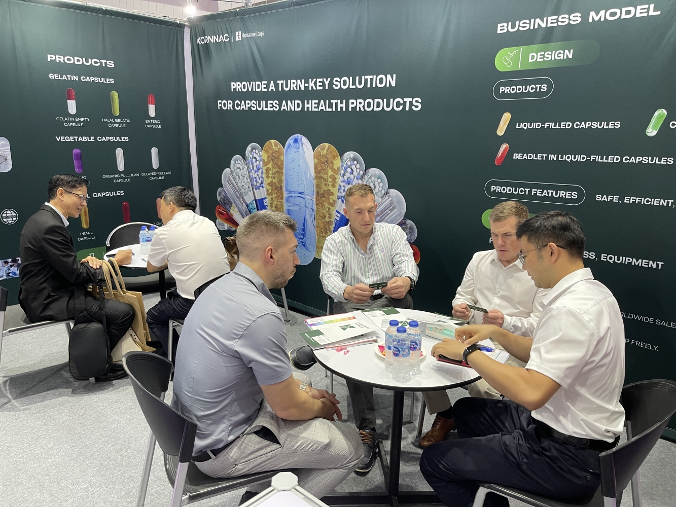 KornnacCaps (formerly HumanwellCaps) Shines at Vitafoods Asia 2024, Gaining Wide Recognition Overseas